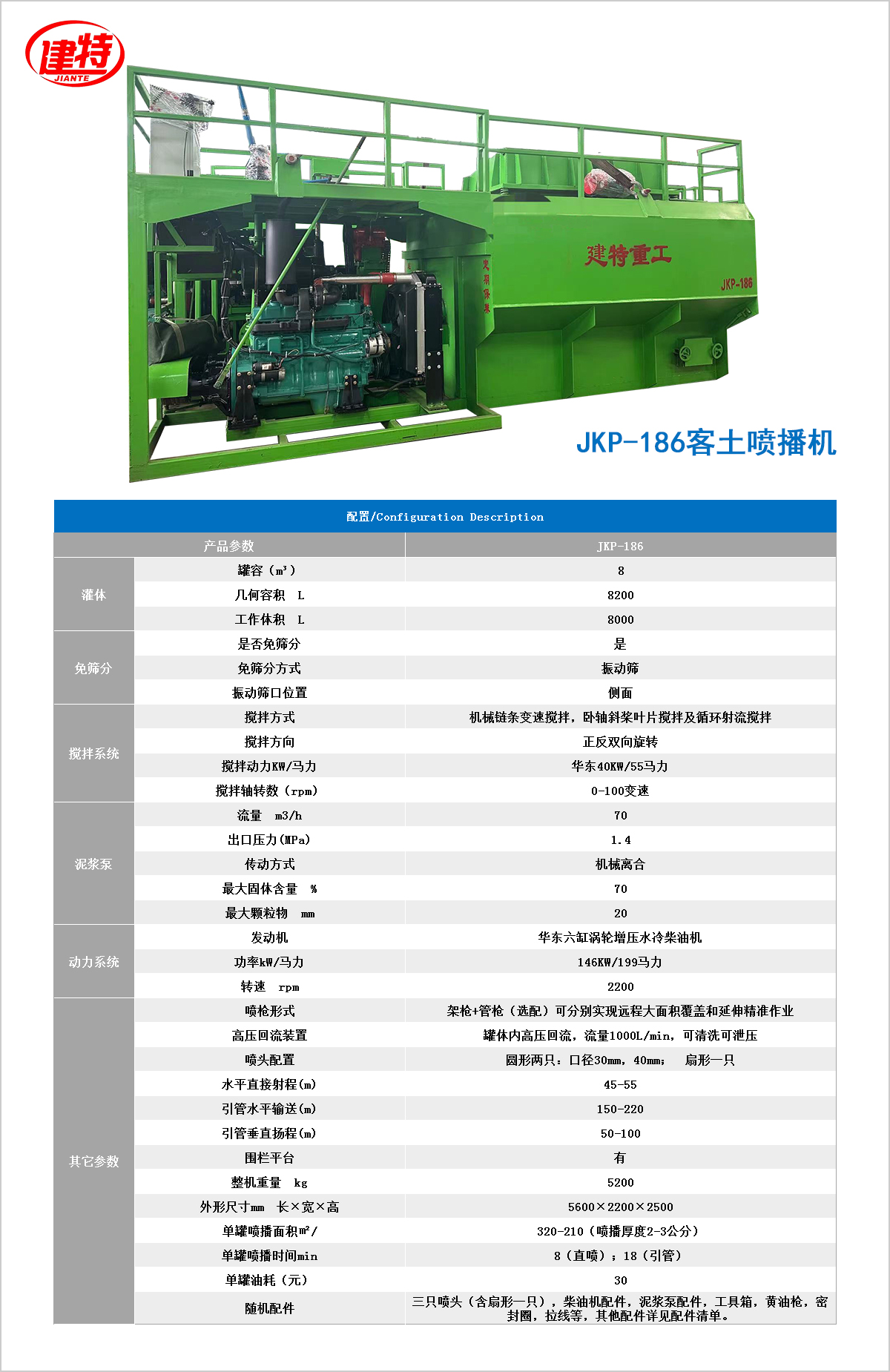 噴播機JKP-186